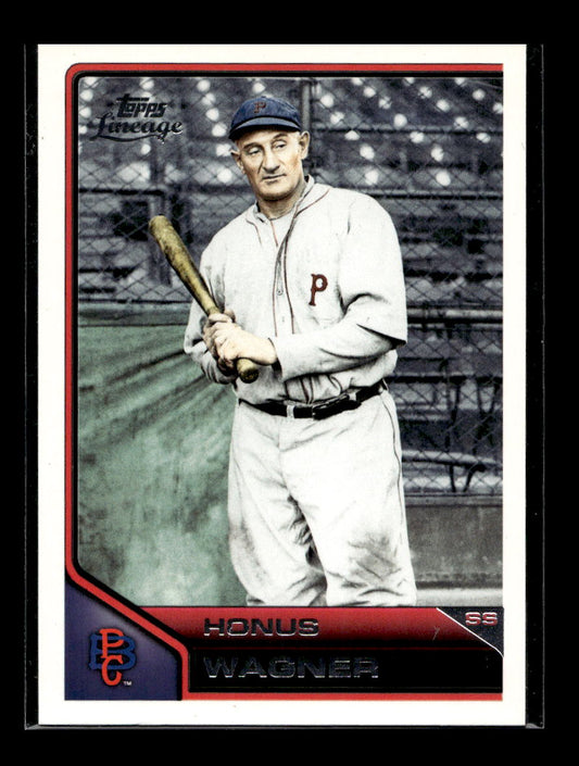 2011 Topps Lineage #99 Honus Wagner (Pittsburgh Pirates)
