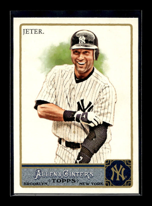 2011 Topps Allen and Ginter #57 Derek Jeter (New York Yankees)