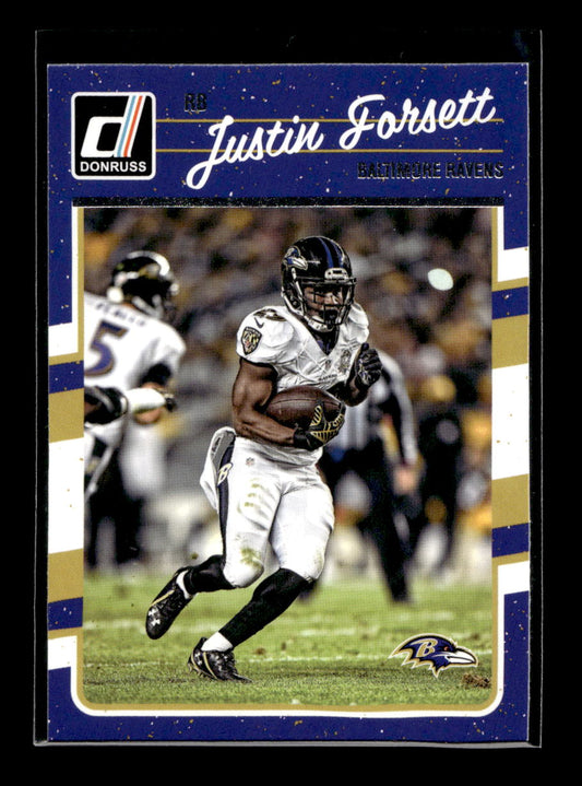 2016 Donruss #22 Justin Forsett (Baltimore Ravens)