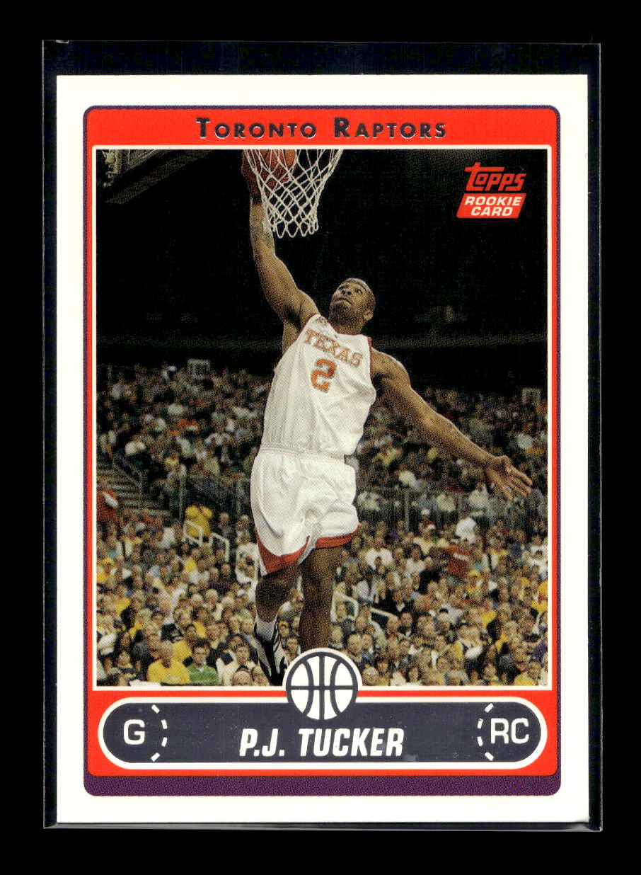 2006-07 Topps #234 P.J. Tucker Rookie (Toronto Raptors)
