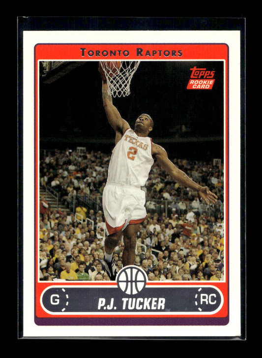 2006-07 Topps #234 P.J. Tucker Rookie (Toronto Raptors)