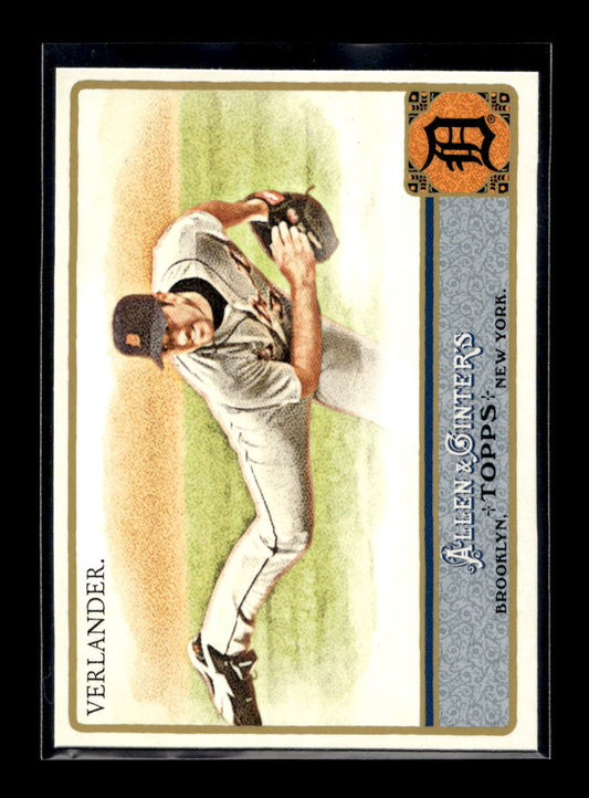 2011 Topps Allen and Ginter #275 Justin Verlander (Detroit Tigers)