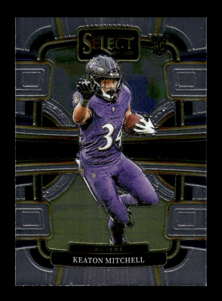 2023 Select #10 Keaton Mitchell Rookie (Baltimore Ravens)