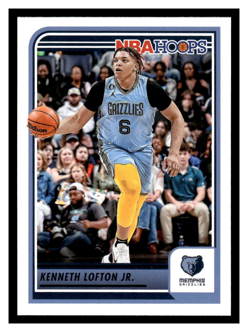 2023-24 NBA Hoops #75 Kenneth Lofton Jr. (Memphis Grizzlies)