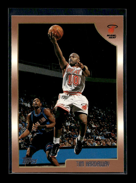 1998-99 Topps #150 Tim Hardaway (Miami Heat)