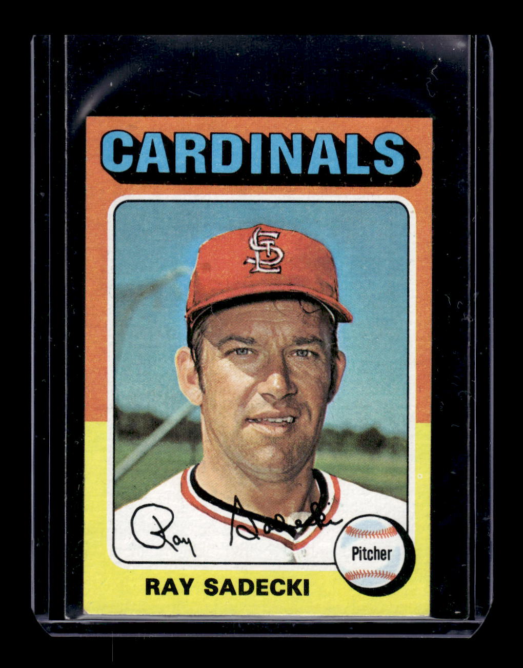 thumbnail image 2 of 1964 Topps Ray Sadecki Baseball Card #147 - Hilarious 'ASS' In Background! Original Ungraded 2 of 5