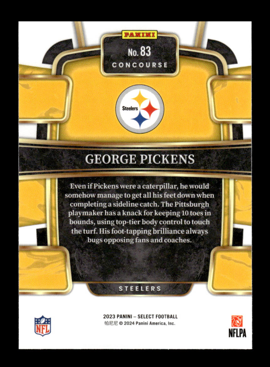 2023 Select #83 George Pickens (Pittsburgh Steelers)