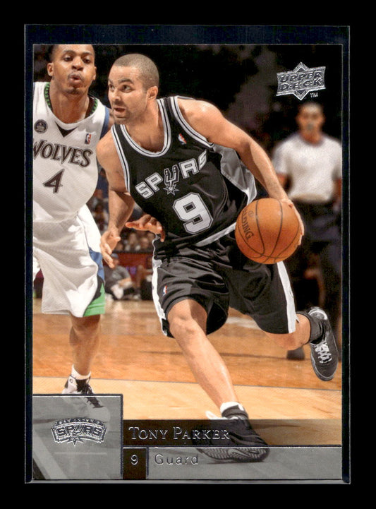 2009-10 Upper Deck #174 Tony Parker (San Antonio Spurs)