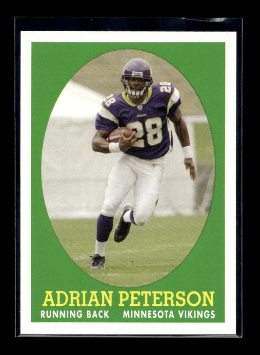 2007 Topps Turn Back The Clock #9 Adrian Peterson (Minnesota Vikings)