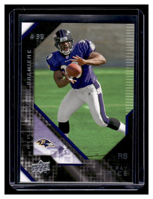2008 Upper Deck "Rookie Premiere" #28 Ray Rice (Baltimore Ravens)