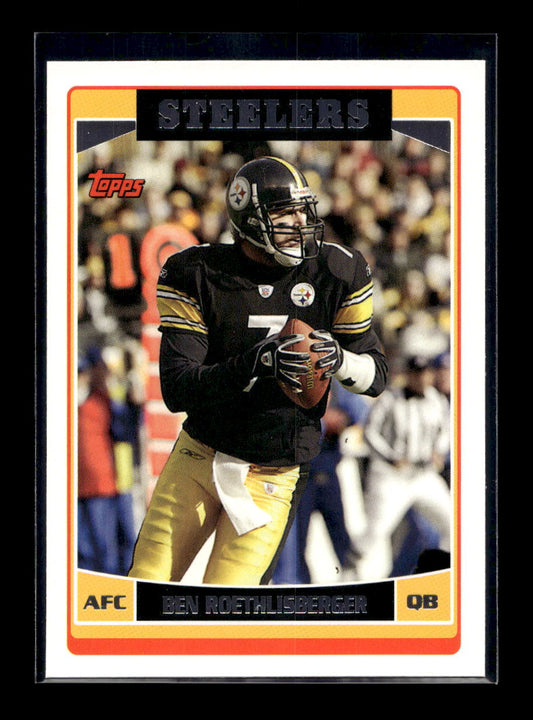 2006 Topps #214 Ben Roethlisberger (Pittsburgh Steelers)