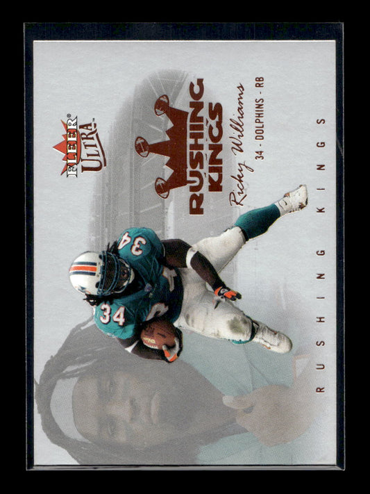 2004 Ultra Rushing Kings #8RU Ricky Williams (Miami Dolphins)