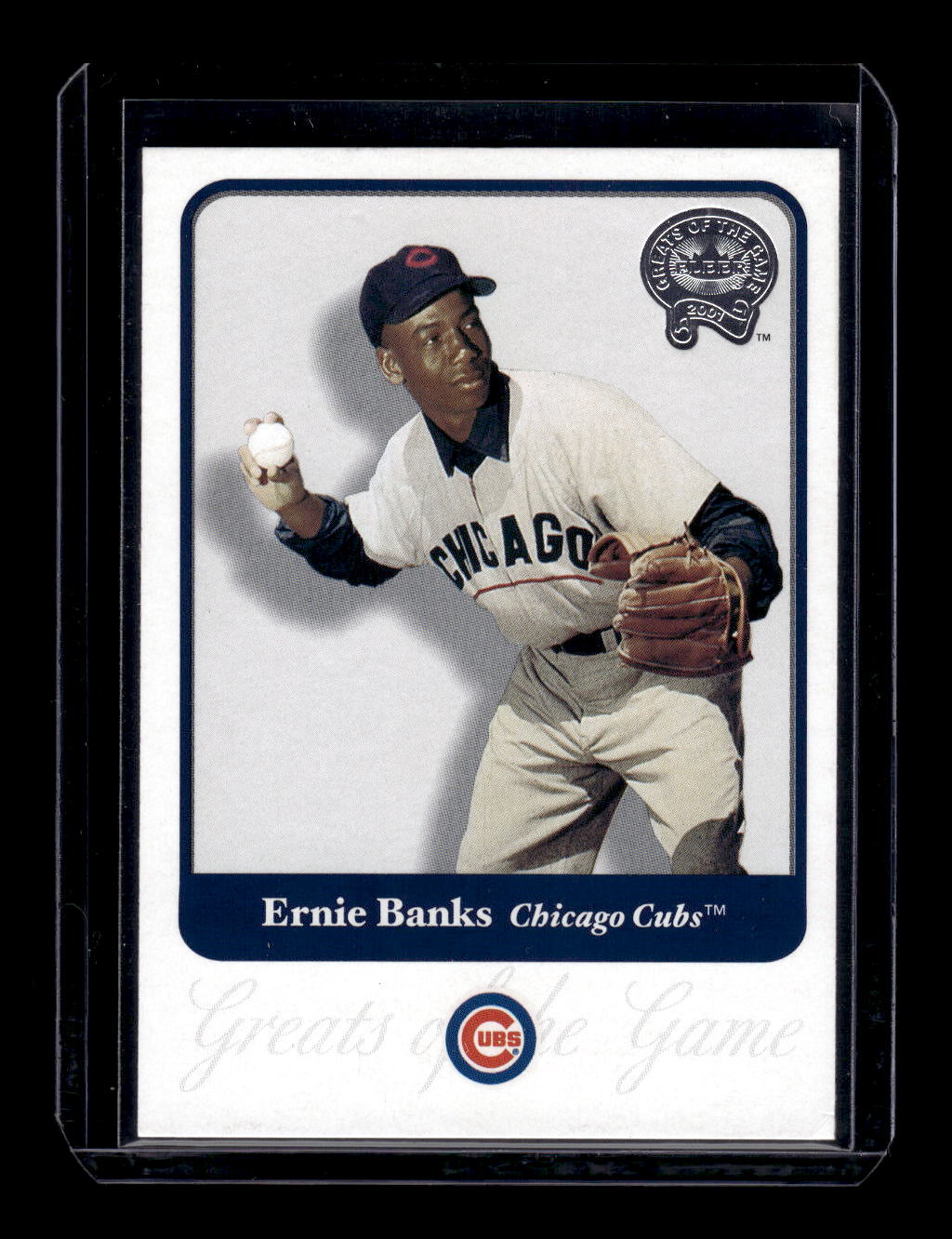 2001 Greats of the Game #53 Ernie Banks (Chicago Cubs)
