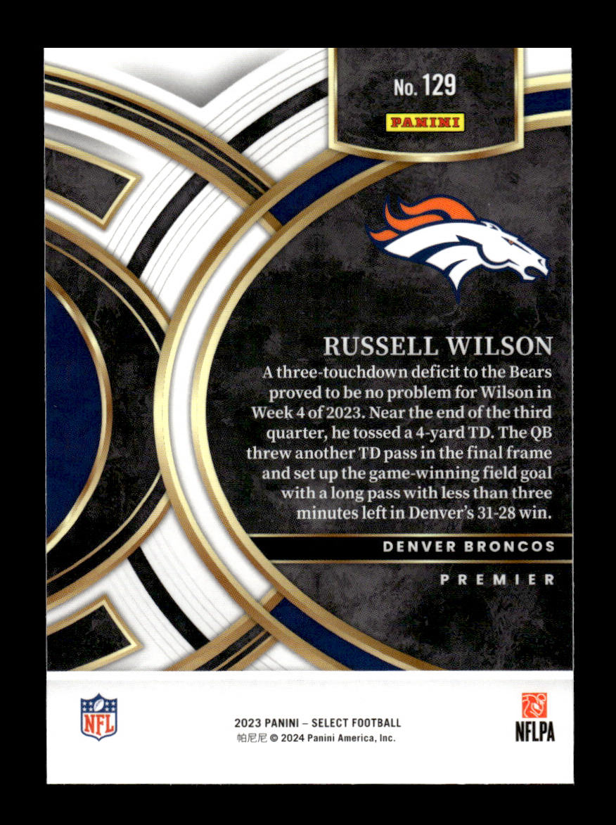 2023 Select #129 Russell Wilson (Denver Broncos)