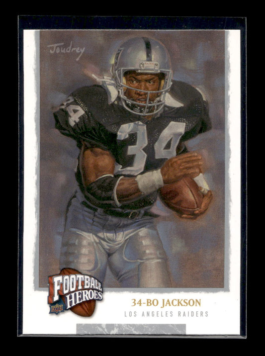 2008 Upper Deck Heroes #207 Bo Jackson (Los Angeles Raiders)