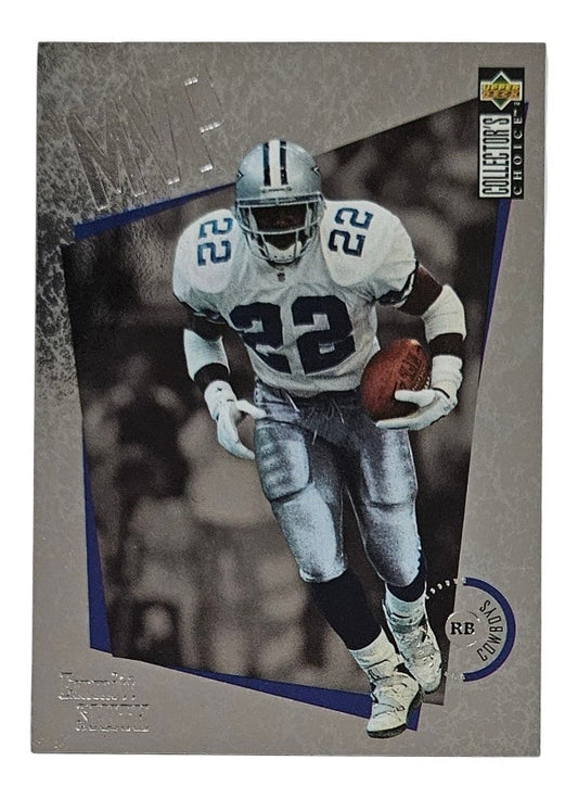 1996 Collector's Choice MVPs #M12 Emmitt Smith (Dallas Cowboys)