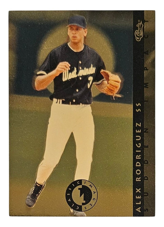 1993-94 Images Four Sport Sudden Impact #SI4 Alex Rodriguez