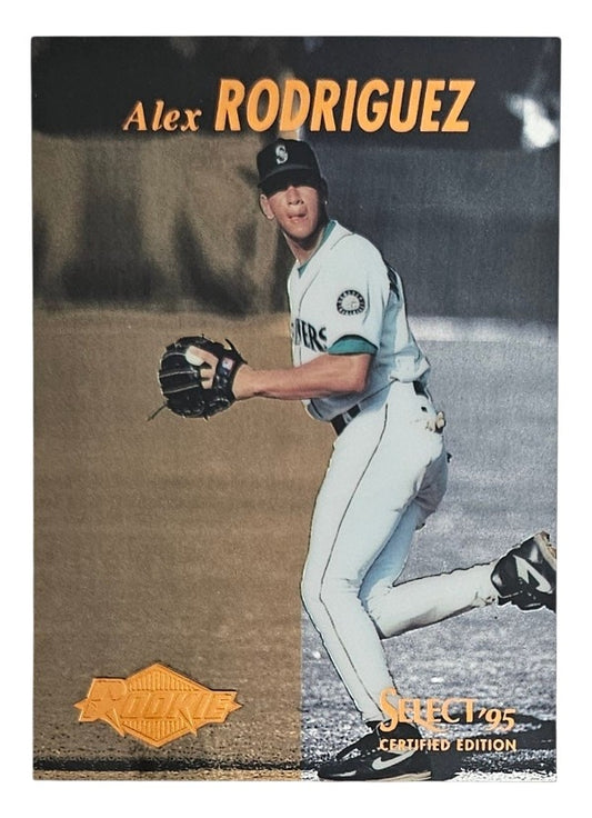 1995 Select Certified #118 Alex Rodriguez Rookie (Seattle Mariners) MT